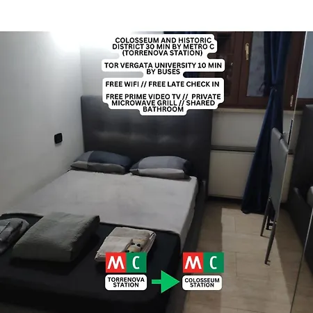 Golden Stay Rome - Mini Golden Room Habitación en casa particular Roma